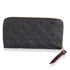 Louis Vuitton Louis Vuitton Marine Rouge Monogram Empreinte Zippy Wallet