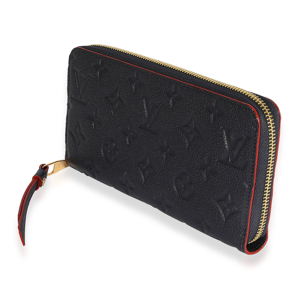 Louis Vuitton Louis Vuitton Marine Rouge Monogram Empreinte Zippy Wallet