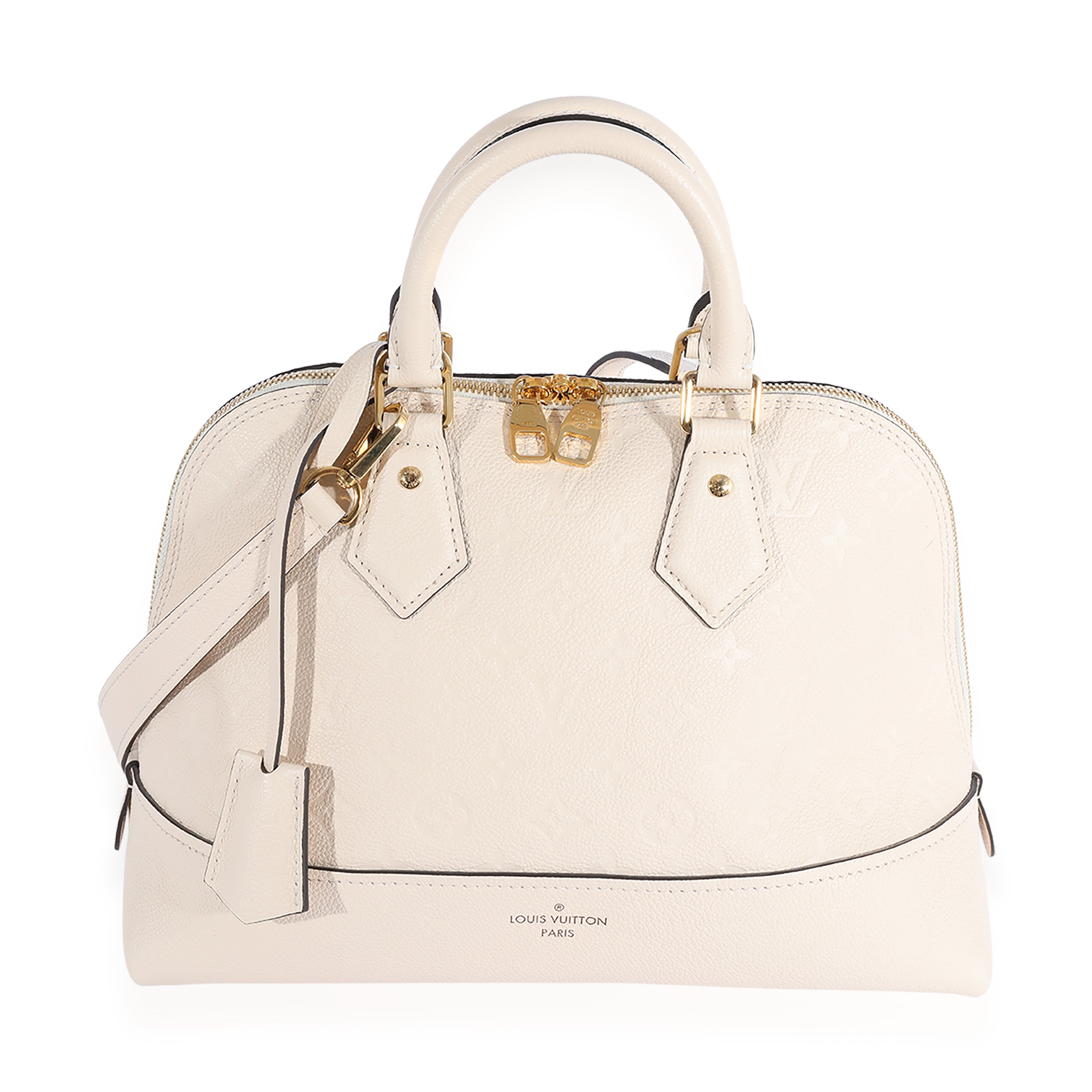 Louis Vuitton Louis Vuitton Creme Monogram Empreinte Neo Alma PM
