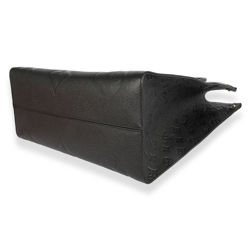 Louis Vuitton Louis Vuitton Black Monogram Empreinte Onthego GM