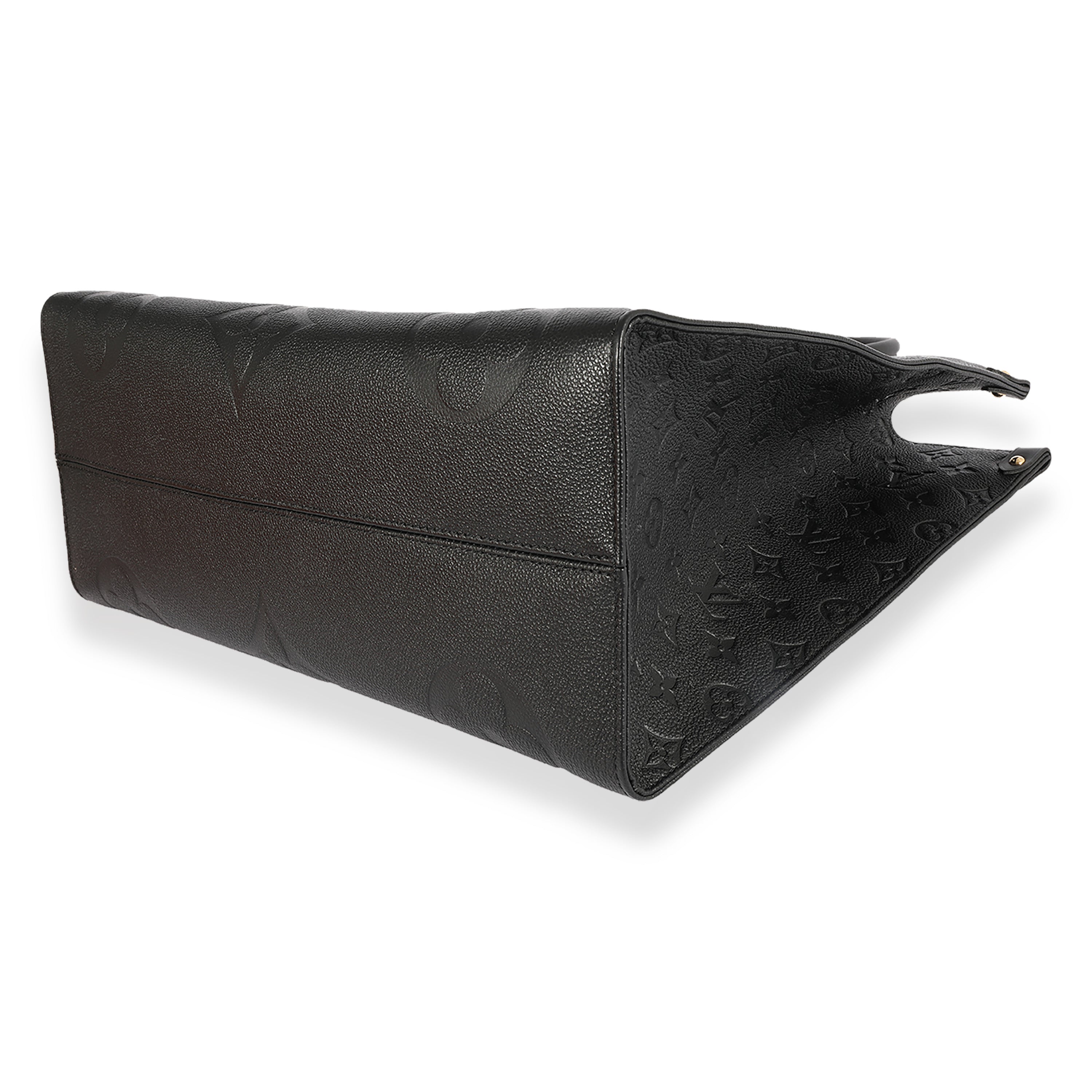Louis Vuitton Louis Vuitton Black Monogram Empreinte Onthego GM