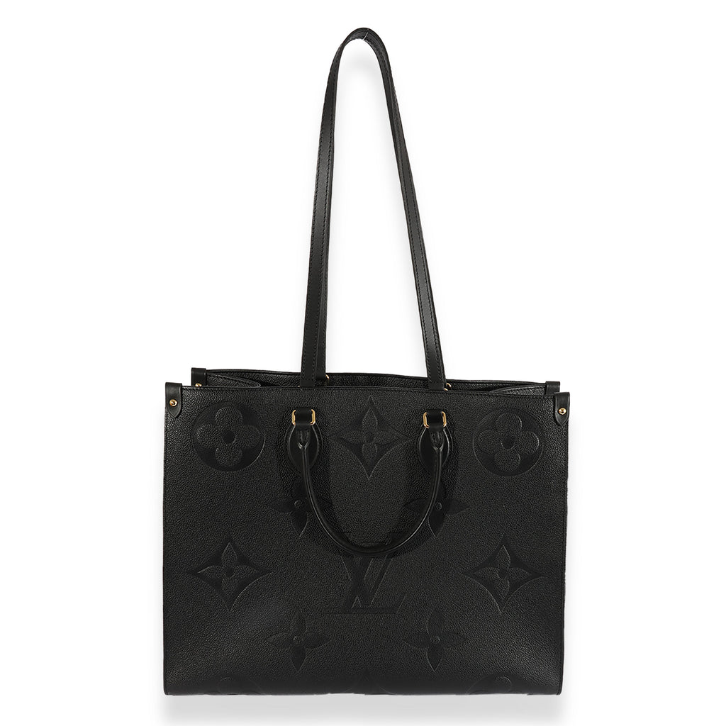 Louis Vuitton Louis Vuitton Black Monogram Empreinte Onthego GM