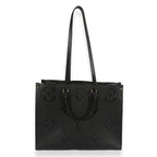 Louis Vuitton Louis Vuitton Black Monogram Empreinte Onthego GM