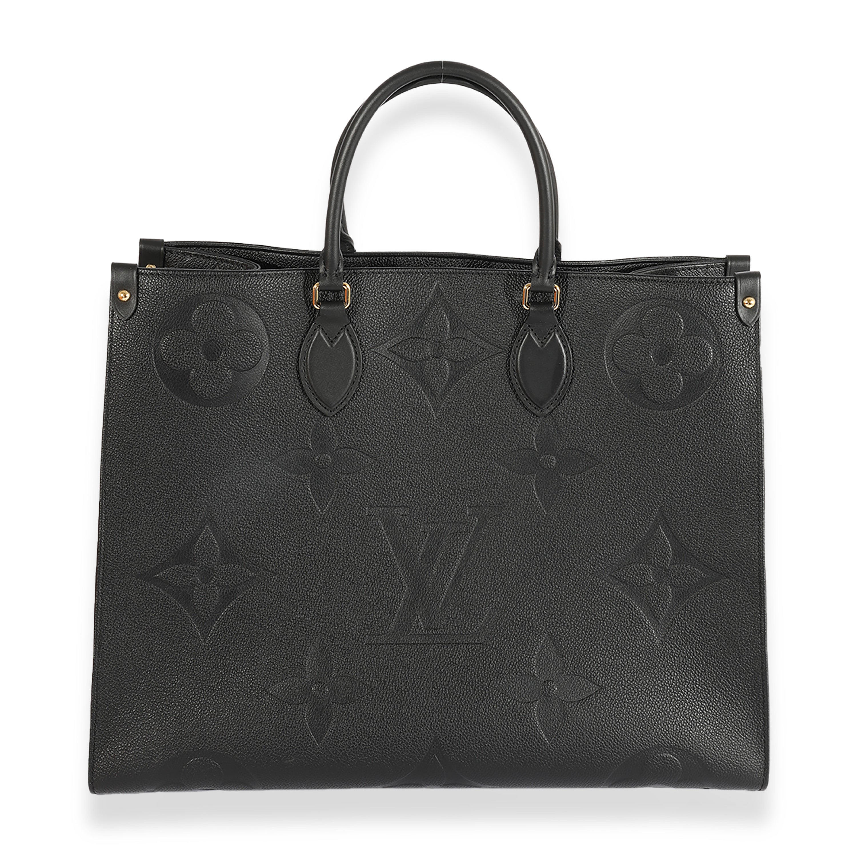 Louis Vuitton Louis Vuitton Black Monogram Empreinte Onthego GM