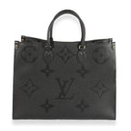 Louis Vuitton Louis Vuitton Black Monogram Empreinte Onthego GM