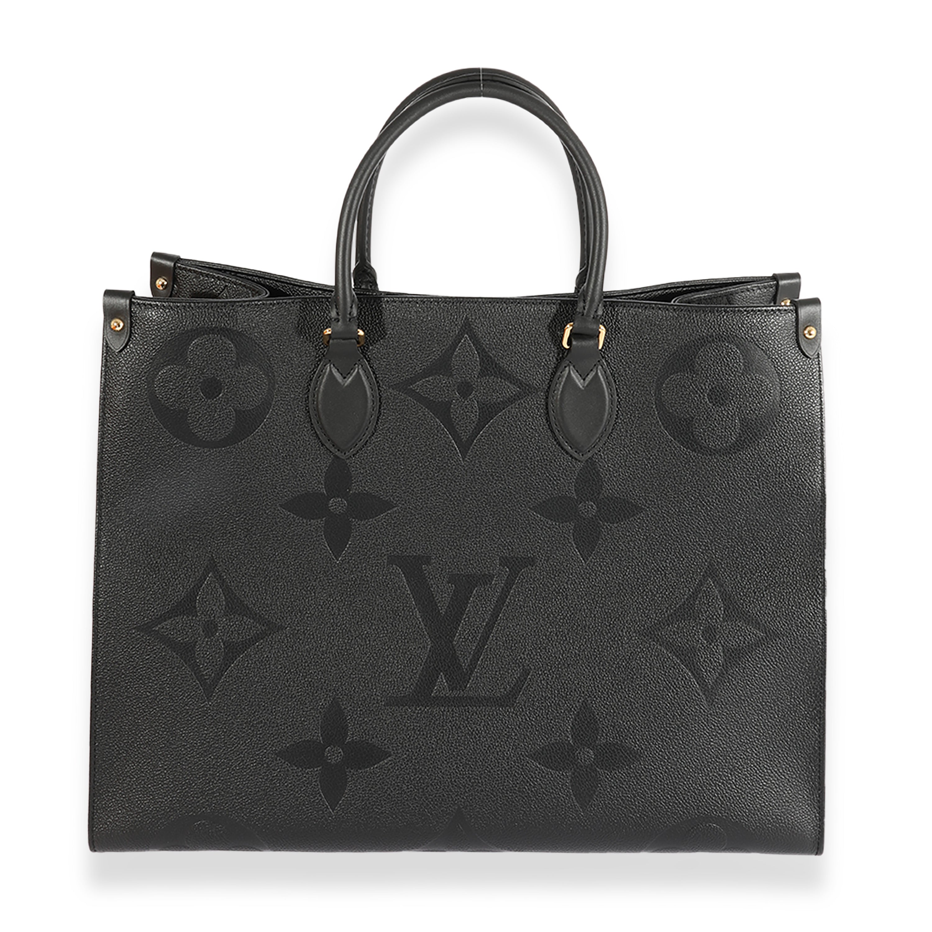 Louis Vuitton Louis Vuitton Black Monogram Empreinte Onthego GM