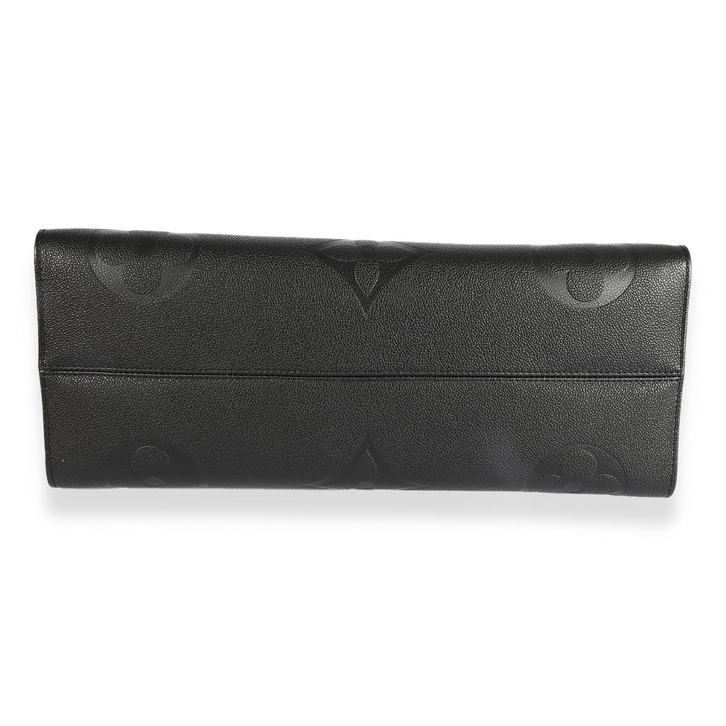 Louis Vuitton Louis Vuitton Black Monogram Empreinte Onthego GM