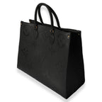 Louis Vuitton Louis Vuitton Black Monogram Empreinte Onthego GM