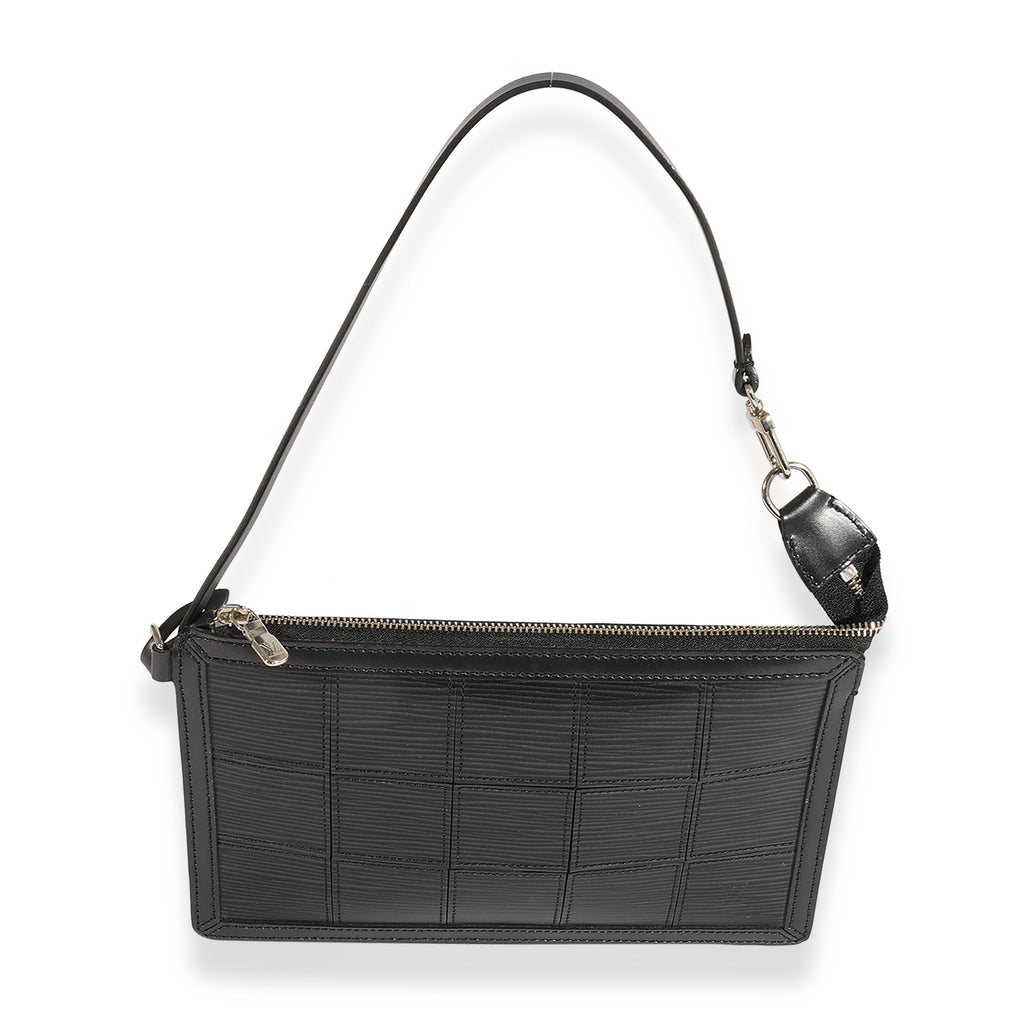 Louis Vuitton Louis Vuitton Black Epi Delmonico Pochette