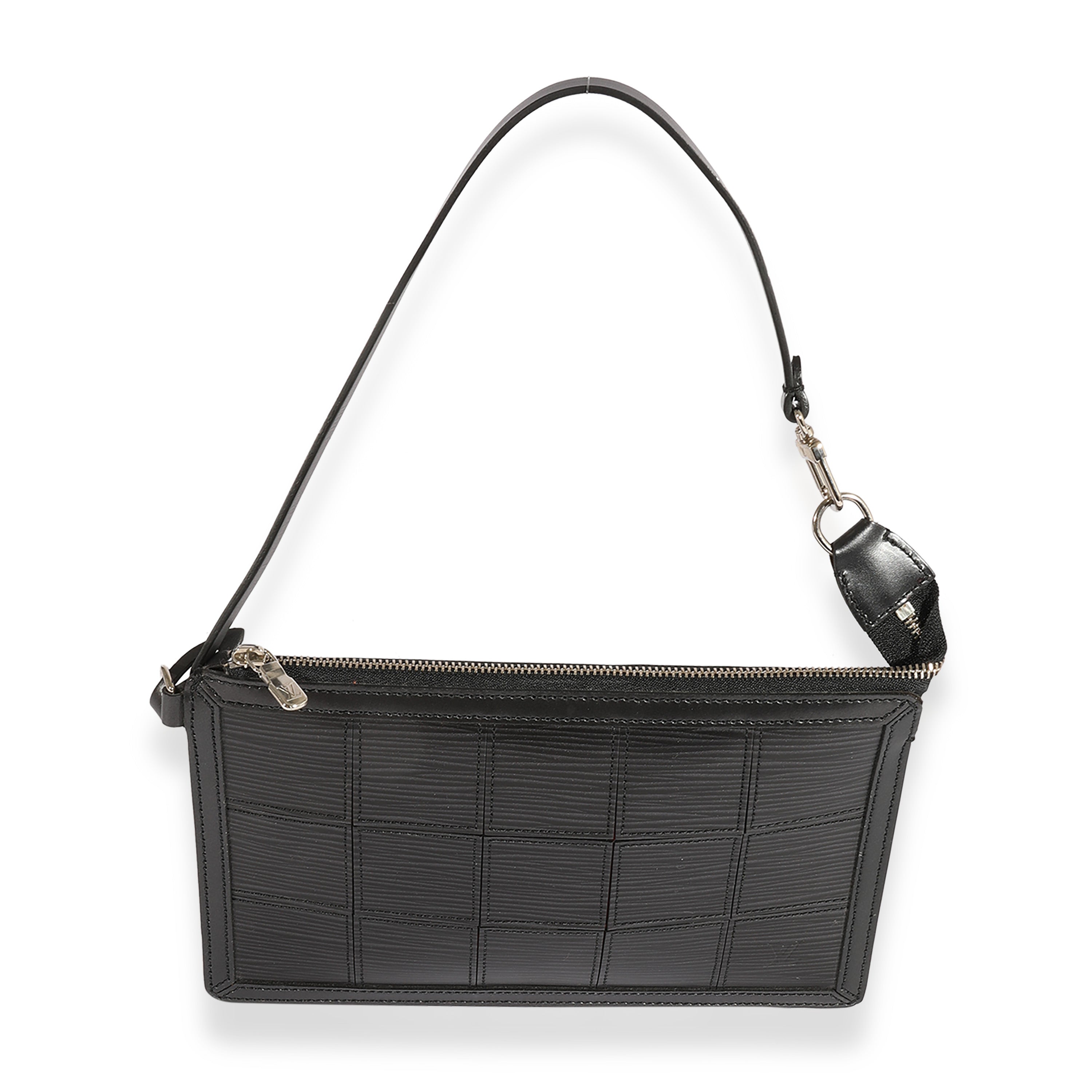 Louis Vuitton Louis Vuitton Black Epi Delmonico Pochette