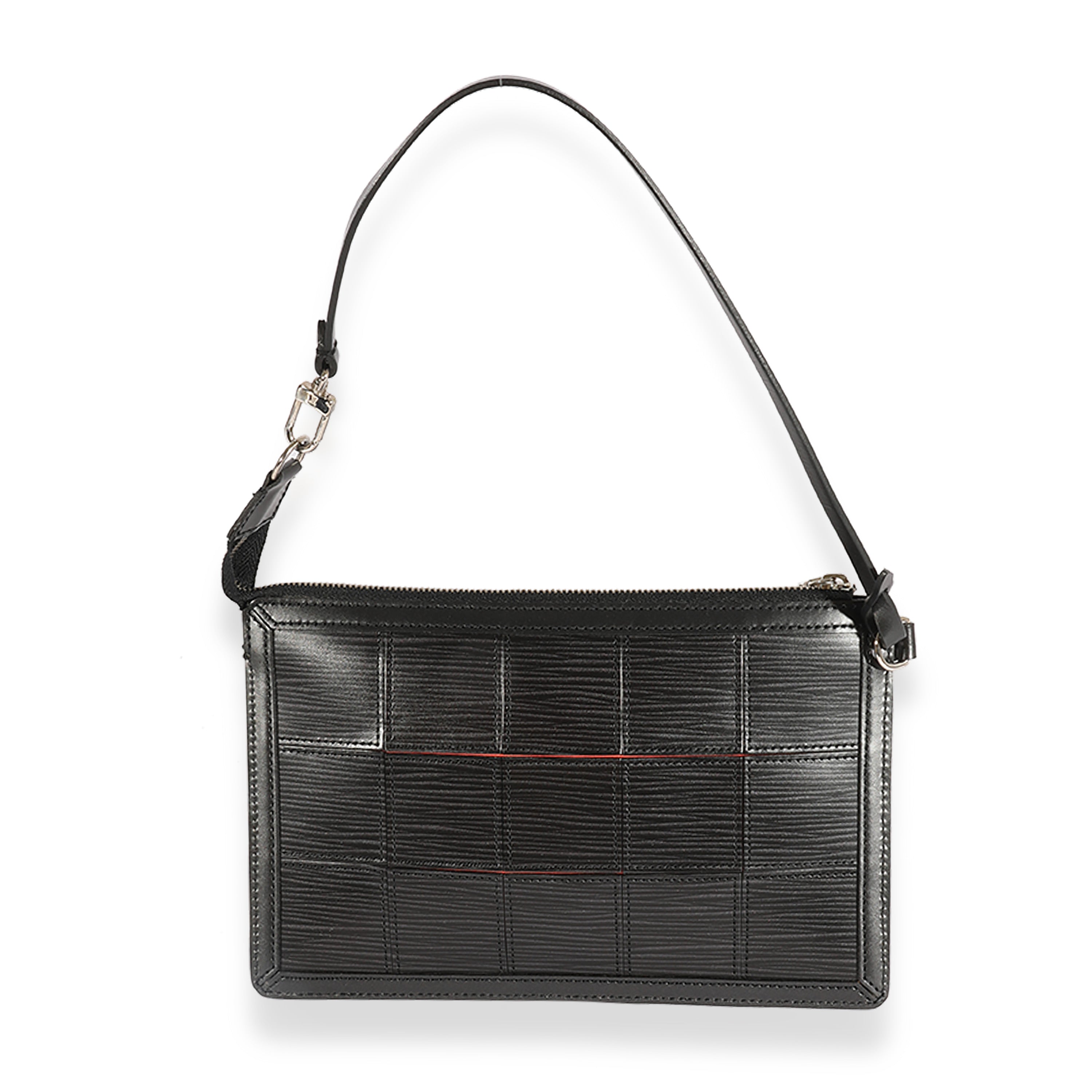 Louis Vuitton Louis Vuitton Black Epi Delmonico Pochette