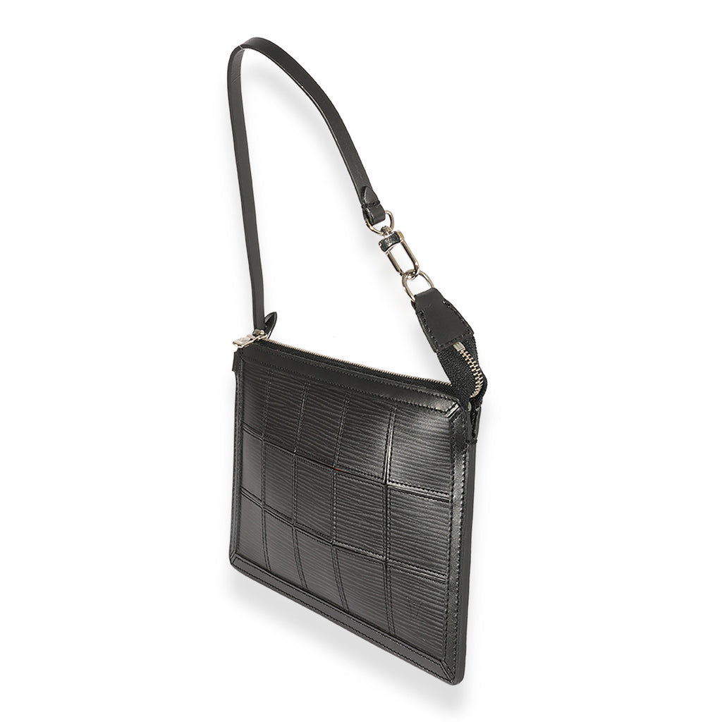 Louis Vuitton Louis Vuitton Black Epi Delmonico Pochette