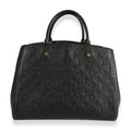 Louis Vuitton Louis Vuitton Black Monogram Empreinte Montaigne GM