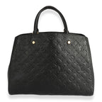 Louis Vuitton Louis Vuitton Black Monogram Empreinte Montaigne GM