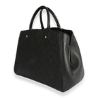 Louis Vuitton Louis Vuitton Black Monogram Empreinte Montaigne GM