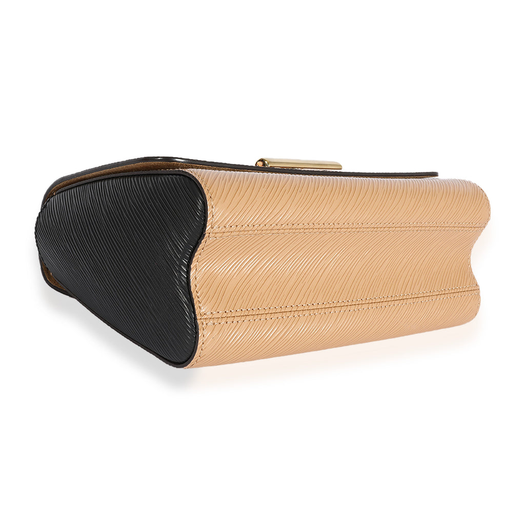 Louis Vuitton Louis Vuitton Camel & Black Epi Leather Twist MM