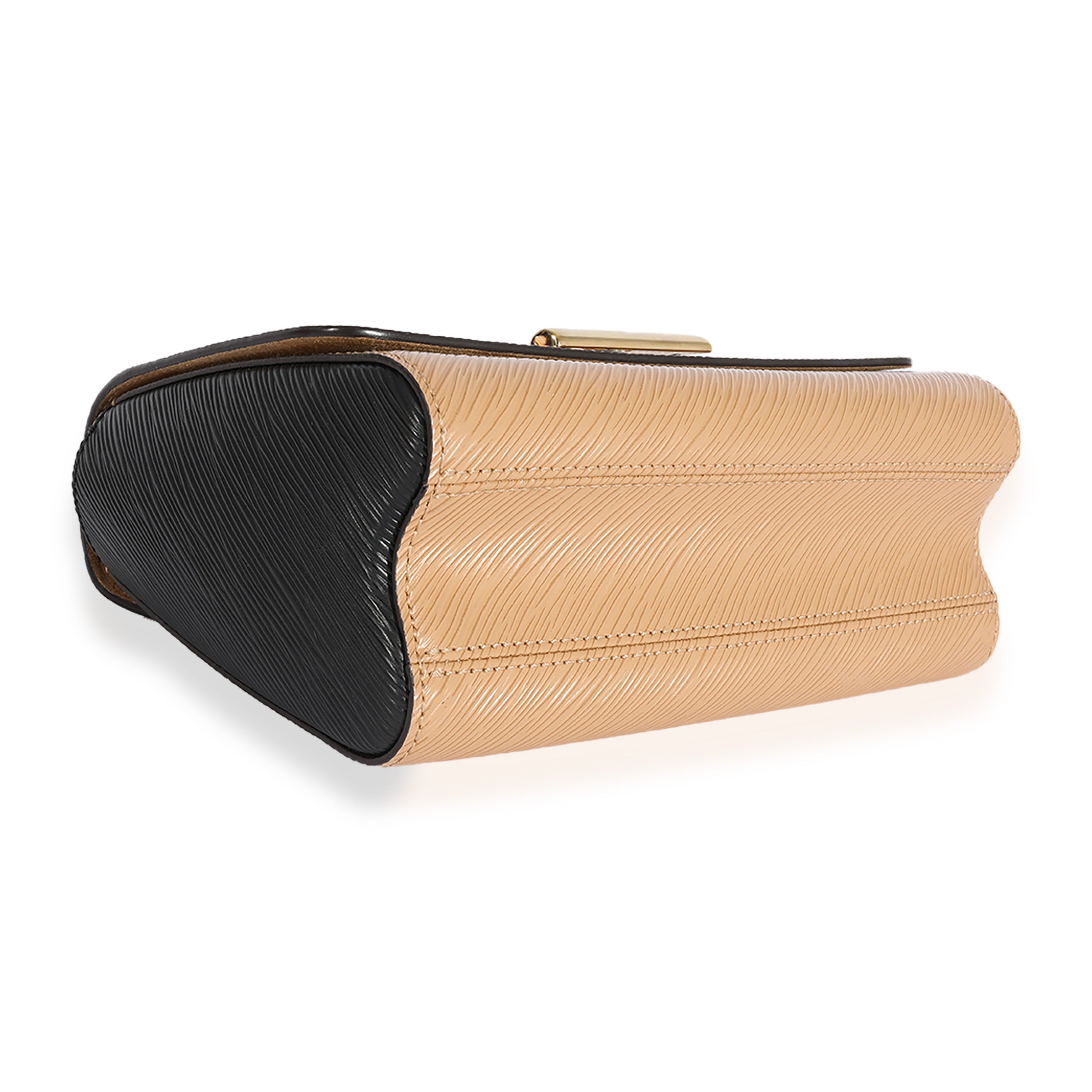 Louis Vuitton Louis Vuitton Camel & Black Epi Leather Twist MM