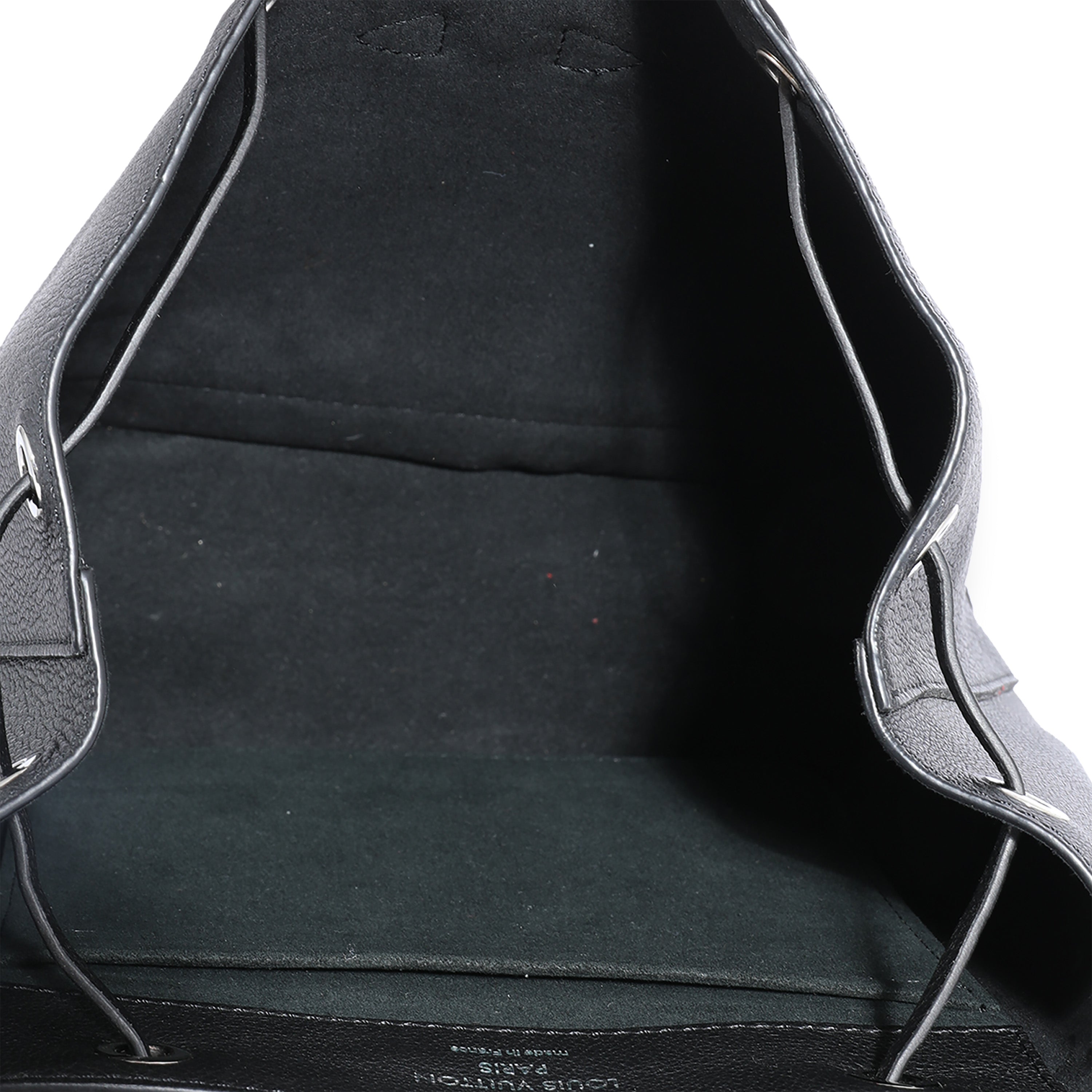 Louis Vuitton Louis Vuitton Black Calfskin Lockme Backpack