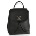 Louis Vuitton Louis Vuitton Black Calfskin Lockme Backpack