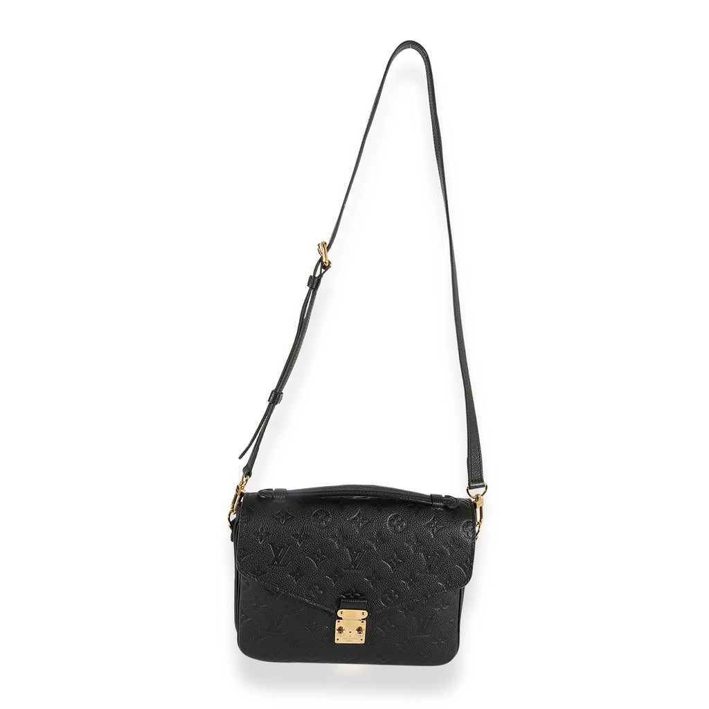 Louis Vuitton Louis Vuitton Black Monogram Empreinte Pochette Métis