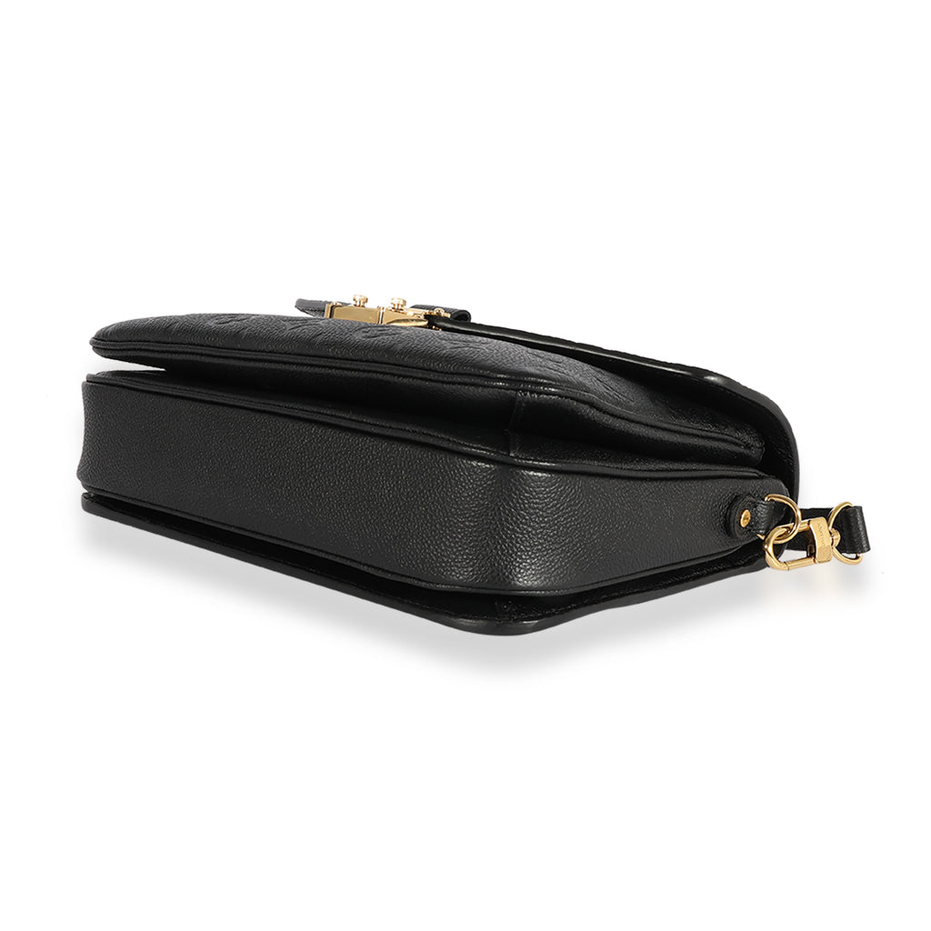 Louis Vuitton Louis Vuitton Black Monogram Empreinte Pochette Métis