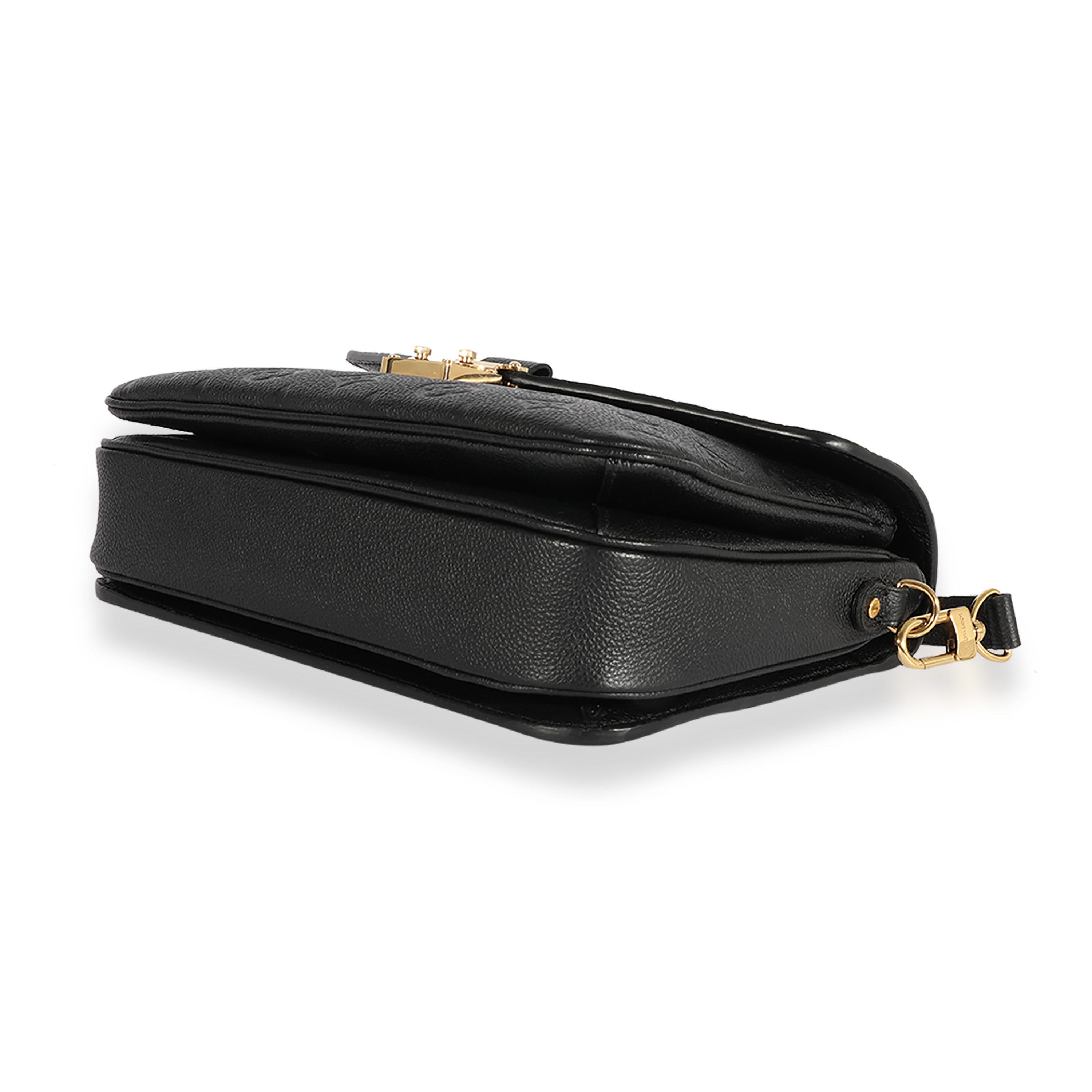 Louis Vuitton Louis Vuitton Black Monogram Empreinte Pochette Métis