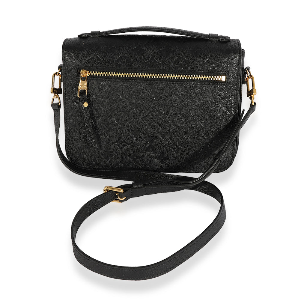 Louis Vuitton Louis Vuitton Black Monogram Empreinte Pochette Métis