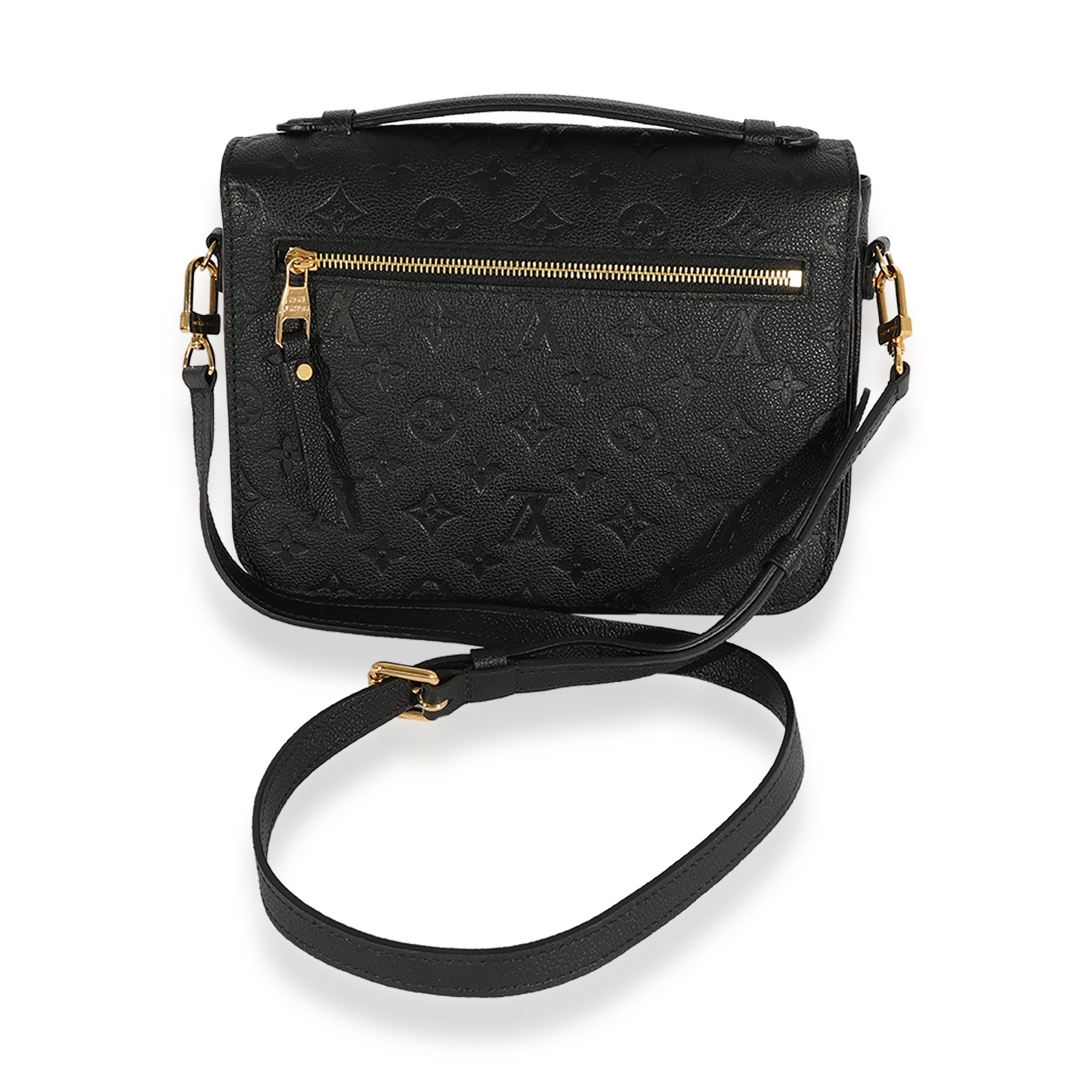 Louis Vuitton Louis Vuitton Black Monogram Empreinte Pochette Métis