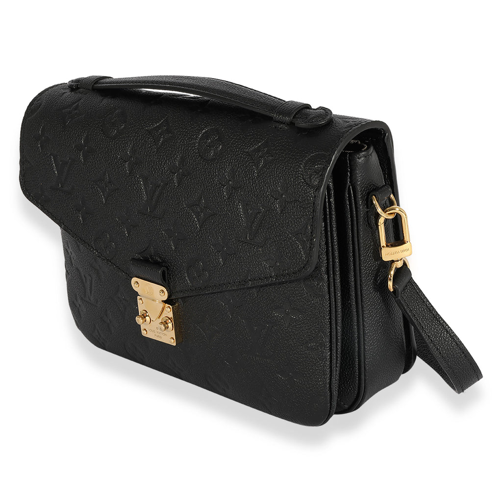 Louis Vuitton Louis Vuitton Black Monogram Empreinte Pochette Métis