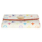 Louis Vuitton Louis Vuitton x Takashi Murakami White Monogram Multicolore Card Holder