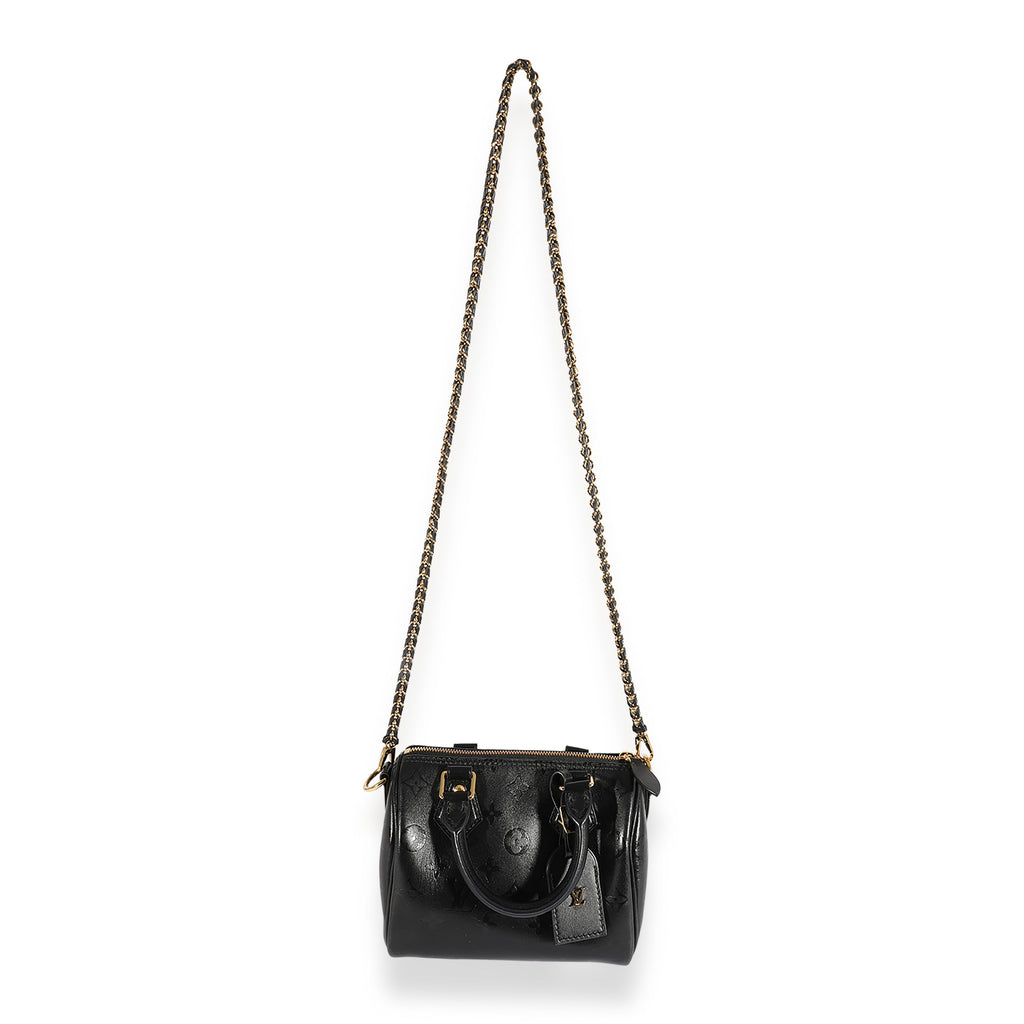 Louis Vuitton Louis Vuitton Black Monogram Ink Speedy BB