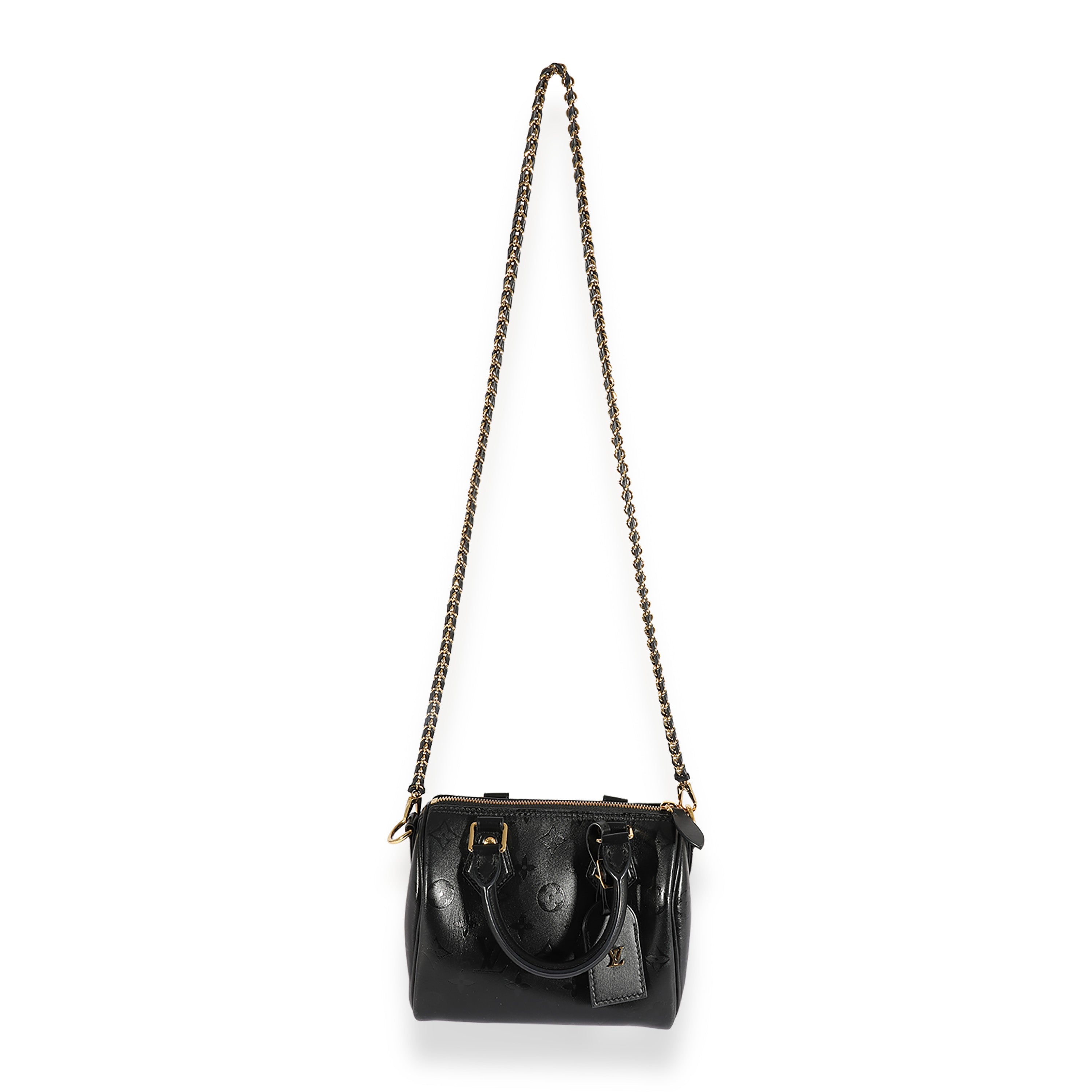 Louis Vuitton Louis Vuitton Black Monogram Ink Speedy BB