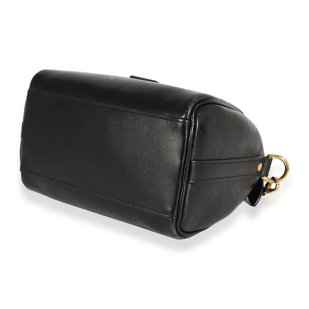 Louis Vuitton Louis Vuitton Black Monogram Ink Speedy BB