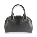 Louis Vuitton Louis Vuitton Black Epi Bowling Montaigne GM