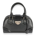 Louis Vuitton Louis Vuitton Black Epi Bowling Montaigne GM