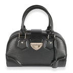 Louis Vuitton Louis Vuitton Black Epi Bowling Montaigne GM