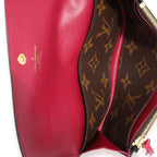 Louis Vuitton Louis Vuitton Monogram Canvas & Fuchsia Emilie Wallet
