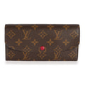 Louis Vuitton Louis Vuitton Monogram Canvas & Fuchsia Emilie Wallet