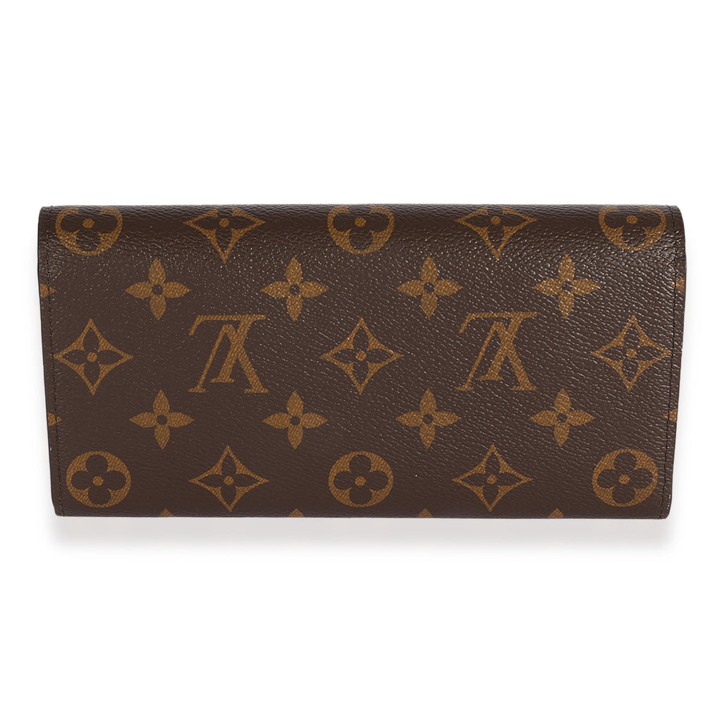 Louis Vuitton Louis Vuitton Monogram Canvas & Fuchsia Emilie Wallet