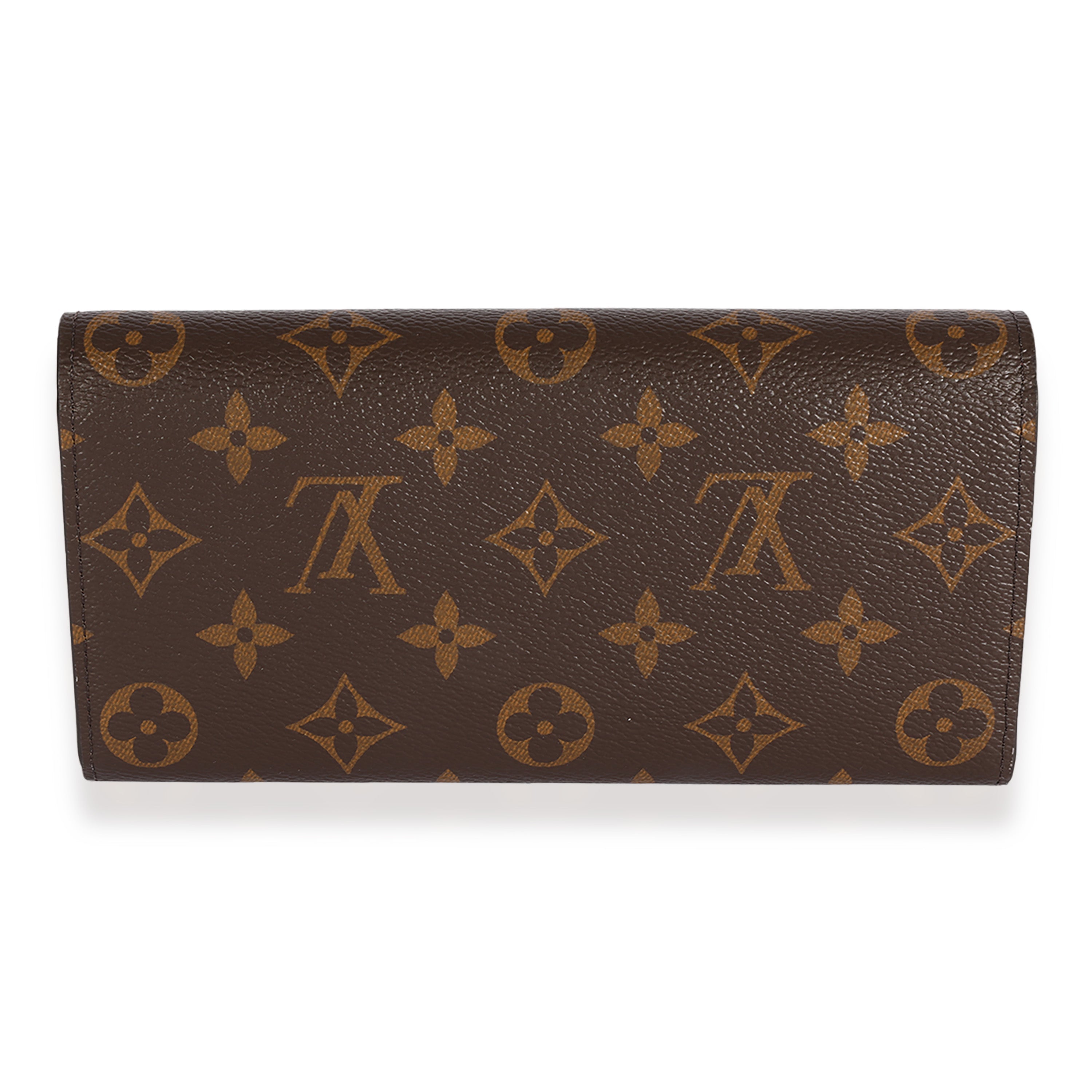 Louis Vuitton Louis Vuitton Monogram Canvas & Fuchsia Emilie Wallet