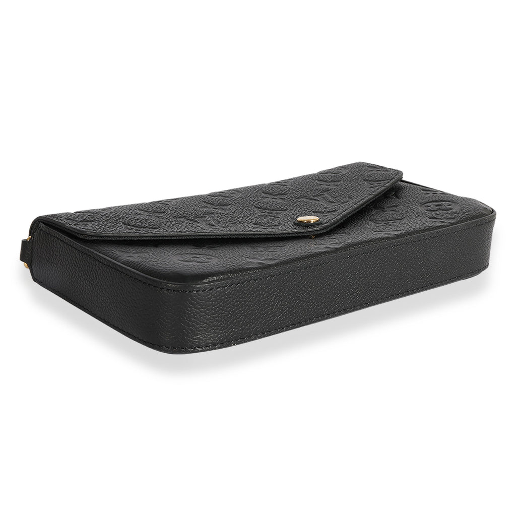 Louis Vuitton Louis Vuitton Black Monogram Empreinte Félicie Pochette