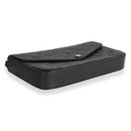 Louis Vuitton Louis Vuitton Black Monogram Empreinte Félicie Pochette