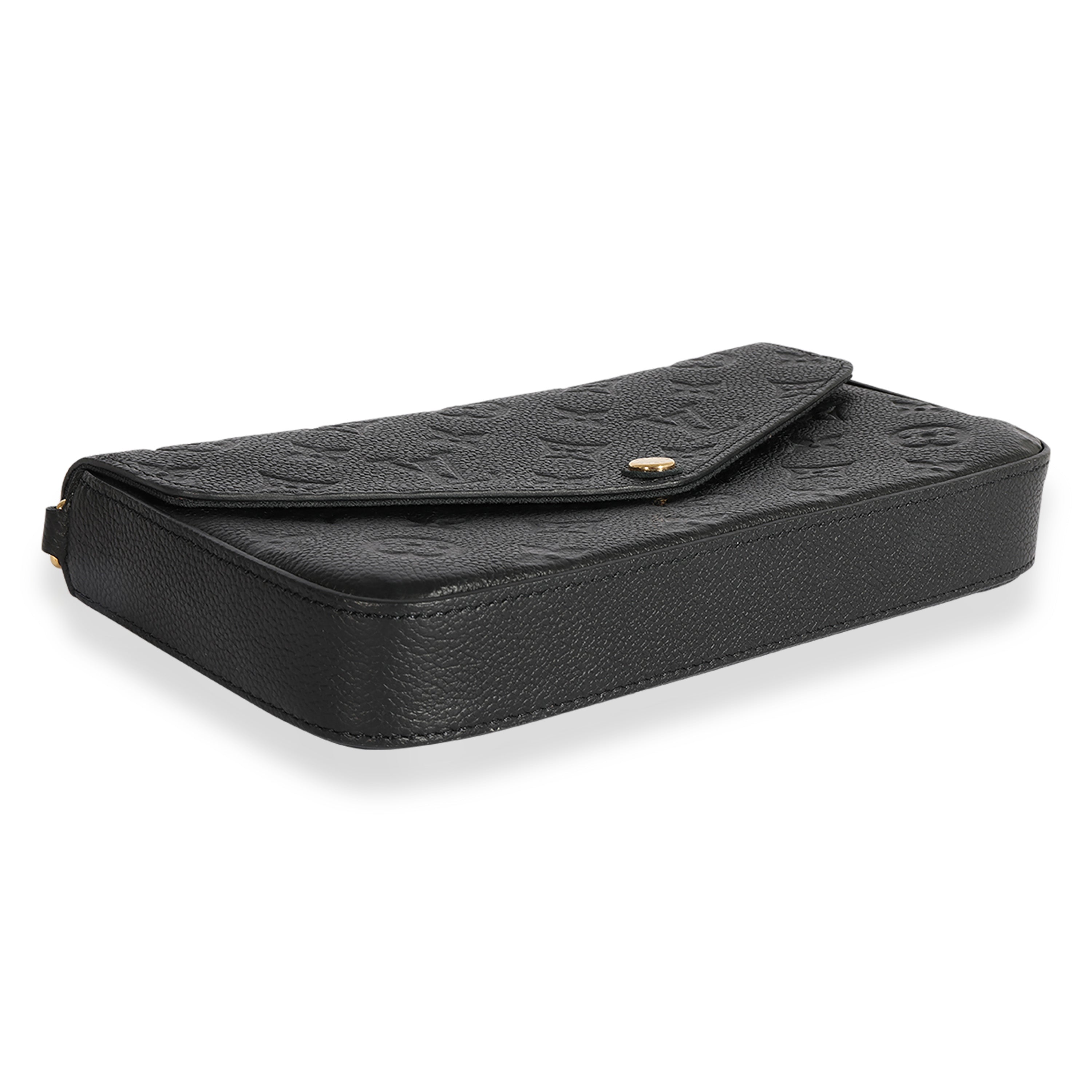 Louis Vuitton Louis Vuitton Black Monogram Empreinte Félicie Pochette