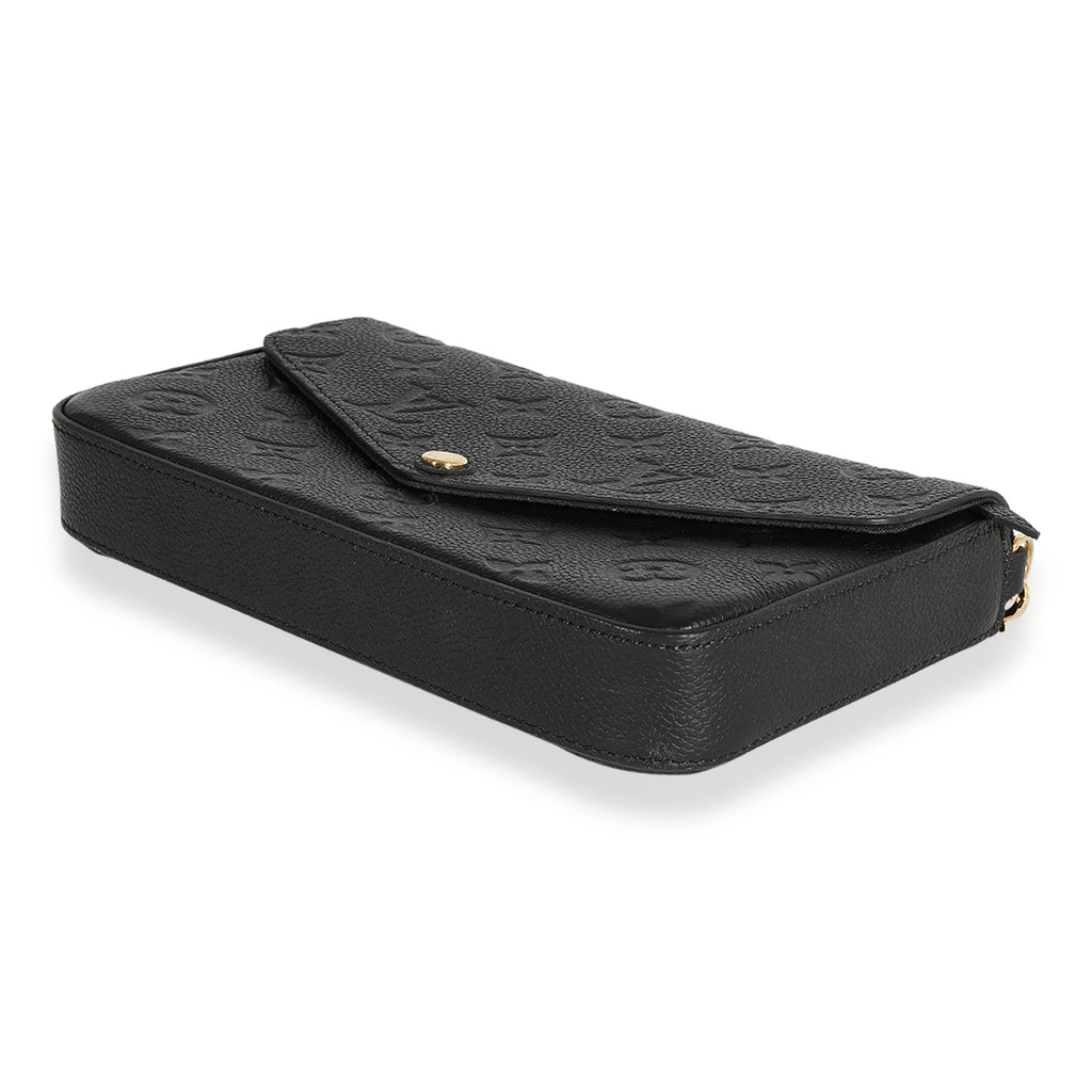 Louis Vuitton Louis Vuitton Black Monogram Empreinte Félicie Pochette