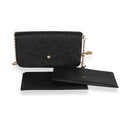 Louis Vuitton Louis Vuitton Black Monogram Empreinte Félicie Pochette