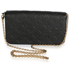 Louis Vuitton Louis Vuitton Black Monogram Empreinte Félicie Pochette