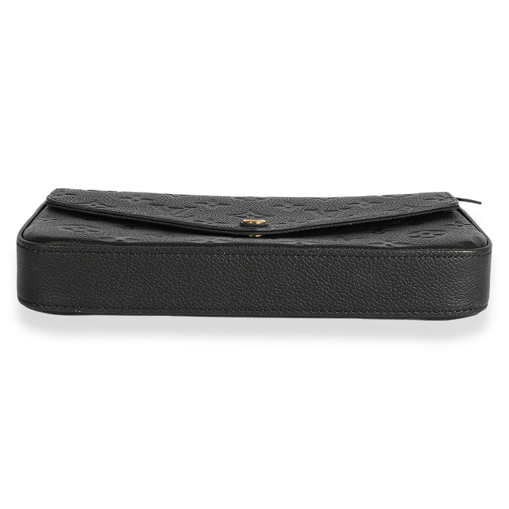 Louis Vuitton Louis Vuitton Black Monogram Empreinte Félicie Pochette