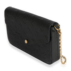 Louis Vuitton Louis Vuitton Black Monogram Empreinte Félicie Pochette