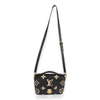 Louis Vuitton Louis Vuitton Black & Beige Monogram Empreinte Giant Pochette Métis