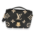 Louis Vuitton Louis Vuitton Black & Beige Monogram Empreinte Giant Pochette Métis